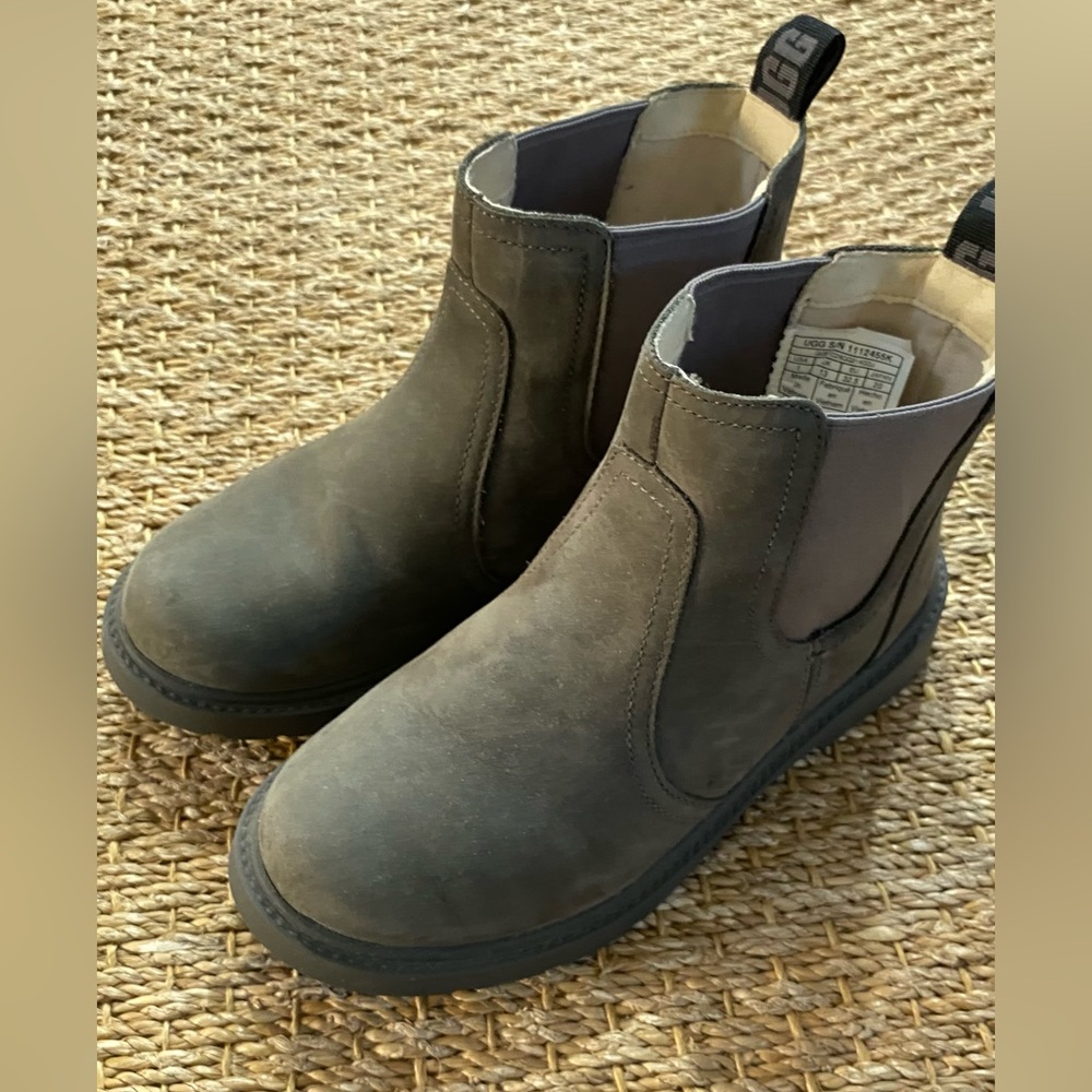 Little girl Ugg boots like new size 1.